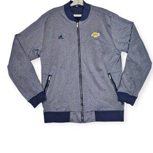 Adidas NBA Los Angeles Lakers Full-Zip Track Jacket 3XL Tall Blue Purple Gold